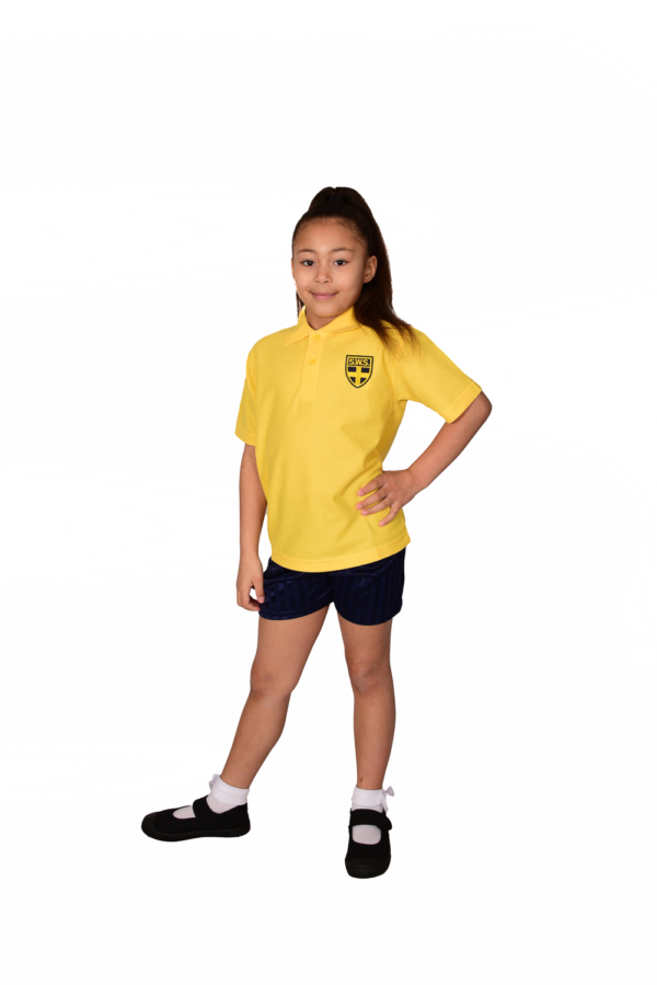 SWS PE Polo Top Gold - Image 2