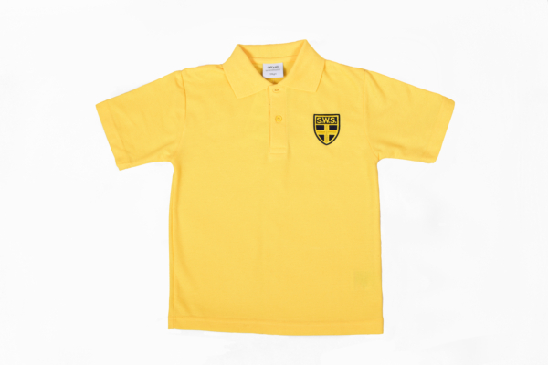 SWS PE Polo Top Gold