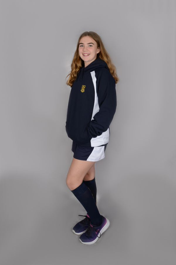 St Peter's Secondary School sports hoody with school logo