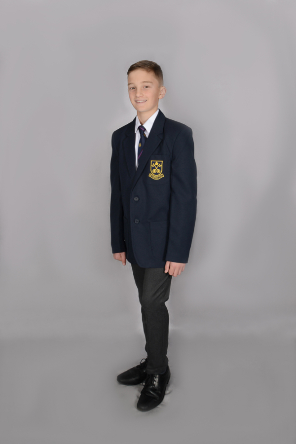 SPS Boys Navy Blazer - Image 3