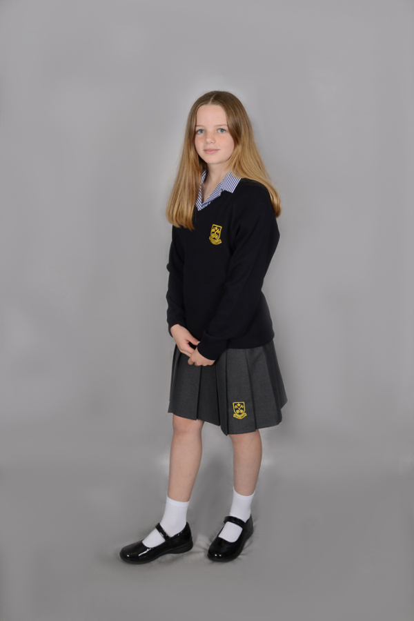 SPS Grey Pleated Skirt - Image 2
