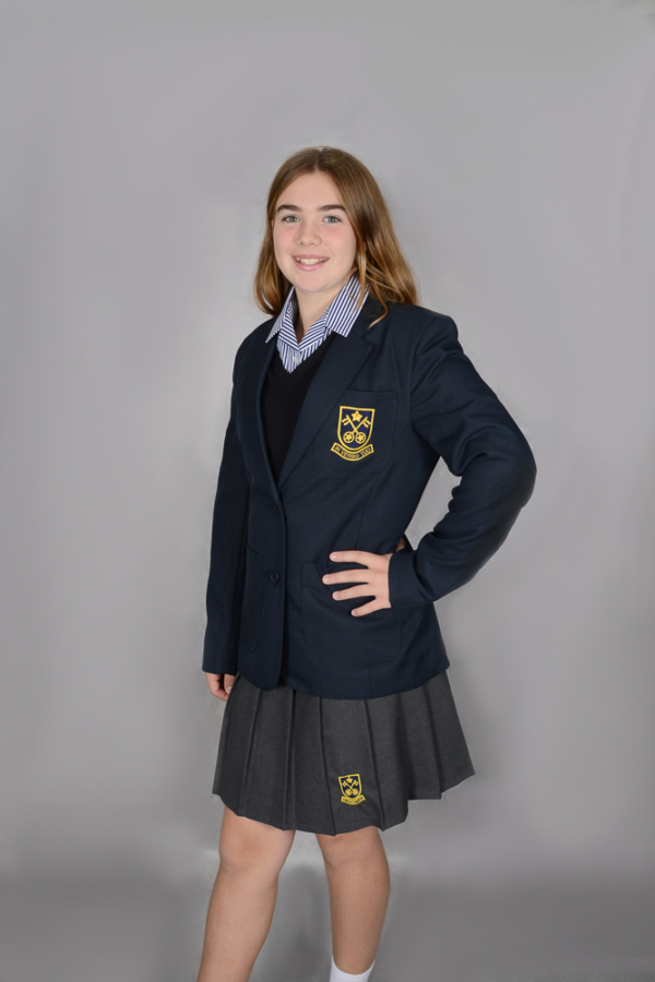 SPS Girls Navy Blazer - Image 3