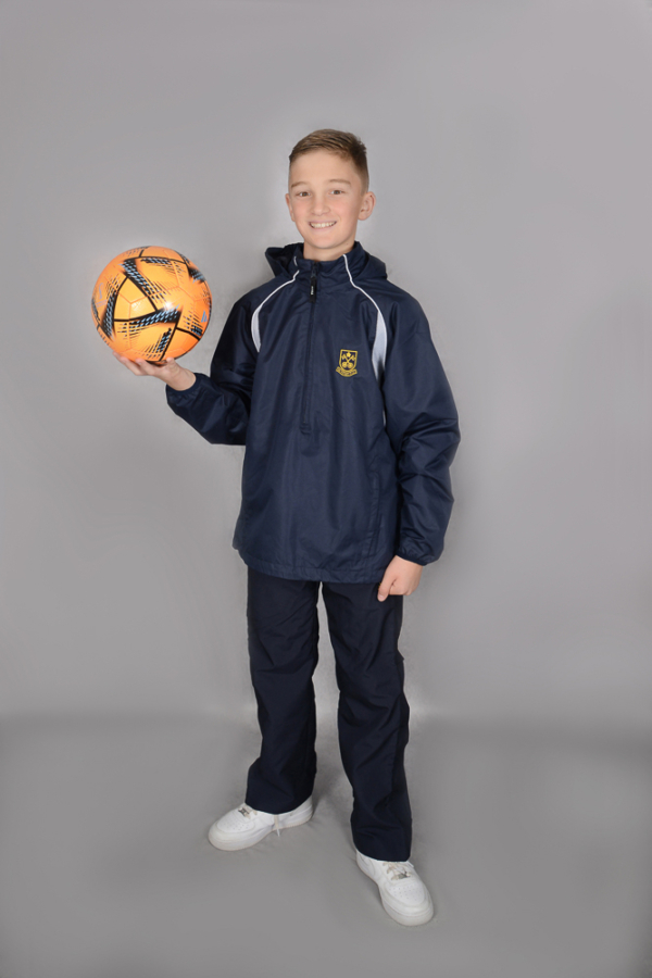 SPS Logoed Waterproof Tracksuit Bottoms - Image 2
