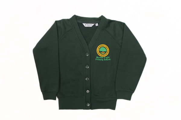 BU Sweatshirt Cardigan