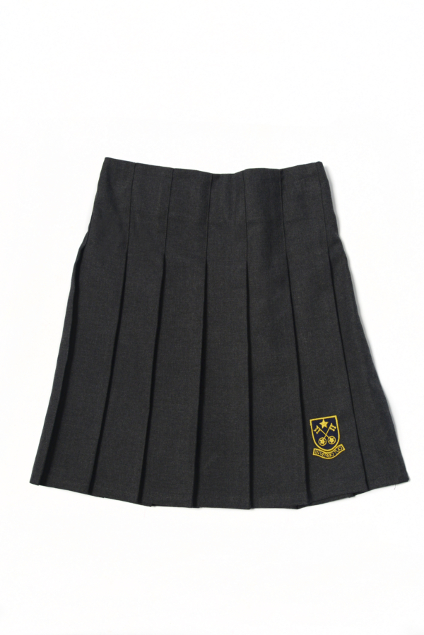 SPS Grey Pleated Skirt