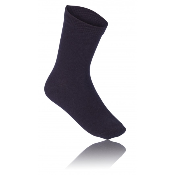 Navy Cotton Rich Ankle Socks